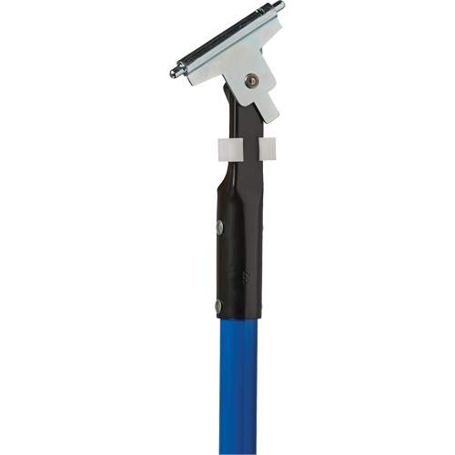 Manche bleu pour vadrouille &agrave; &eacute;pousseter Clipper, Fibre de verre, 1" dia, 60" lo Cantin et fils