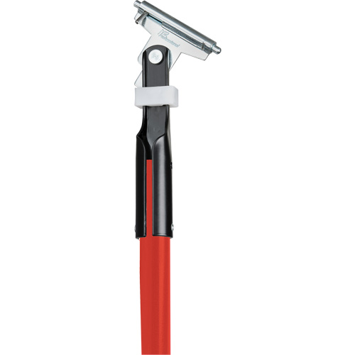 Manche rouge pour vadrouille &agrave; &eacute;pousseter Clipper, Fibre de verre, 1" dia, 60" lo Cantin et fils