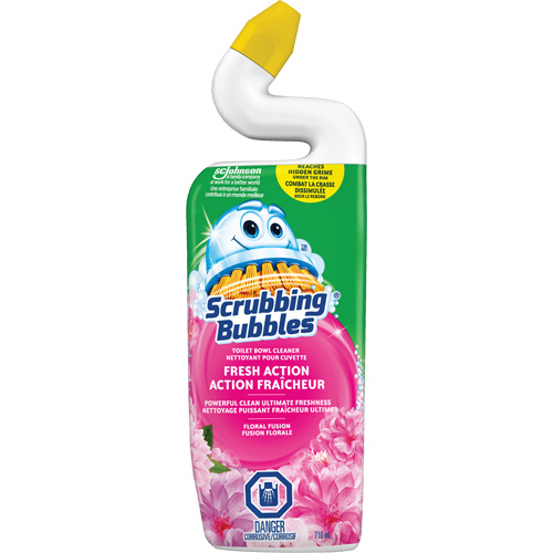Gel nettoyant &agrave; triple action pour cuvette Scrubbing Bubbles, 710 ml, Bouteille Cantin et fils