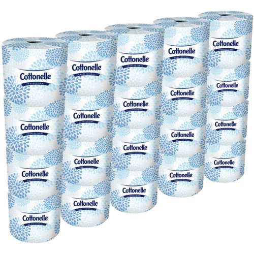 Cottonelle&reg; Professional Toilet Paper, 2 Ply, 451 Sheets/Roll, White Cantin et fils