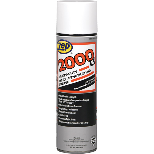 2000 LV Lubricant, Aerosol Can Cantin et fils
