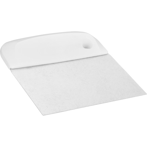 Coupe-p&acirc;te flexible en acier inoxydable, Blanc, 4-1/2" la x 5-3/4" lo Cantin et fils