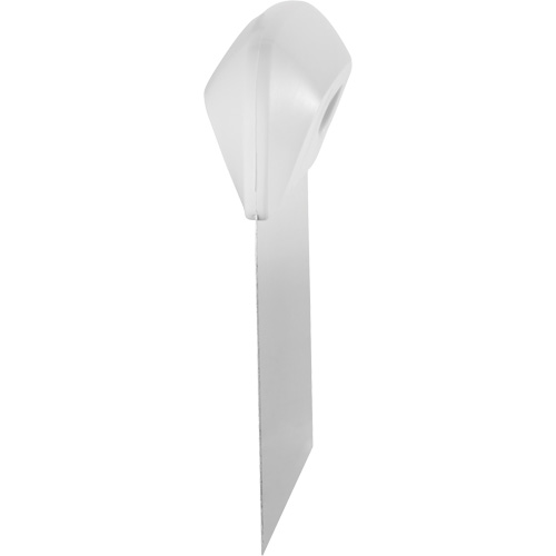 Coupe-p&acirc;te flexible en acier inoxydable, Blanc, 4-1/2" la x 5-3/4" lo Cantin et fils
