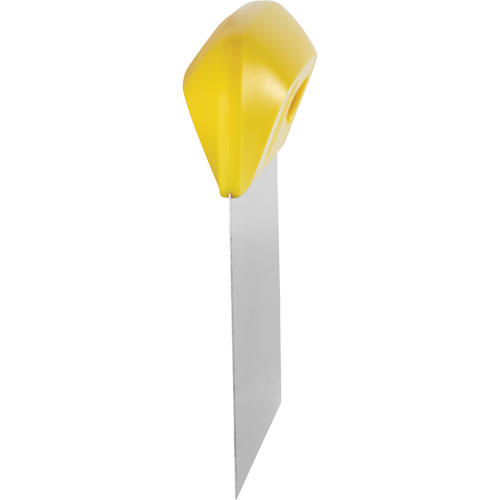 Flexible Stainless Steel Dough Cutter/Scraper, Yellow, 4-1/2" W x 5-3/4" L Cantin et fils