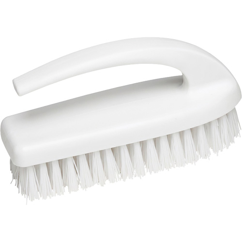 Brosse &agrave; r&eacute;curer de style fer &agrave; repasser, 6" l, Soies Polypropyl&egrave;ne, Bleu Cantin et fils