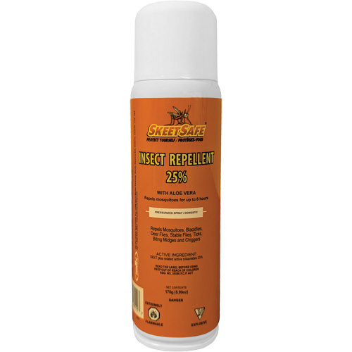 Insectifuge, DEET &agrave; 25 %, A&eacute;rosol, 170 g Cantin et fils