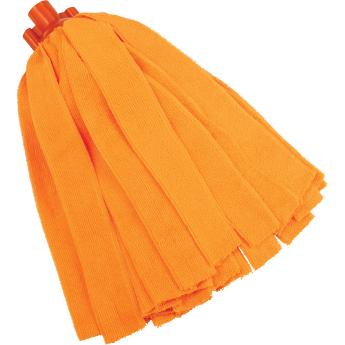 Socket Mop, Orange, Microfibre, Cut Style Cantin et fils