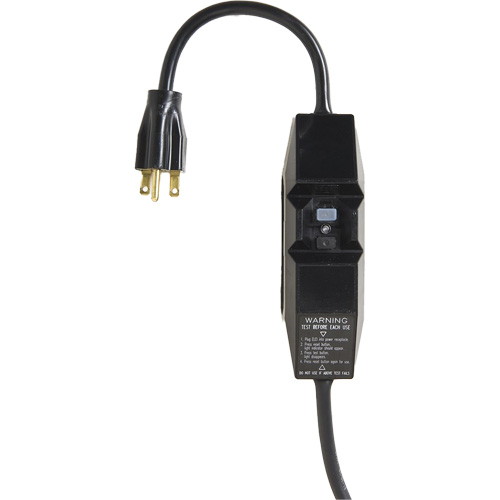 Bloc dalimentation 120 V avec dispositif de protection contre les fuites de courant pour tapis industriels PRO Cantin et fils
