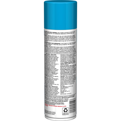 Nettoyant pour vitres Pro Line sans ammoniaque, au parfum frais, 19 oz., Canette a&eacute;rosol Cantin et fils