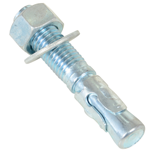 Wedge Bolt Anchor, Zinc Plated, 3/4" x 4-1/4" Cantin et fils