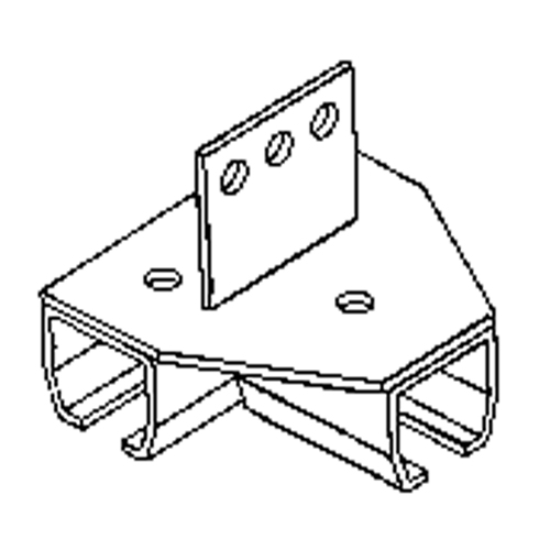 Beam Mount Curtain Partition Connector Cantin et fils