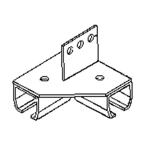 Raccord pour joint d'angle de 90° pour murs-rideaux mont&eacute;s sur poutre Cantin et fils
