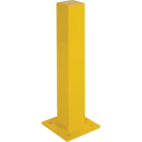 Heavy-Duty Bollards, Steel, 36" H x 4" W, Yellow Cantin et fils