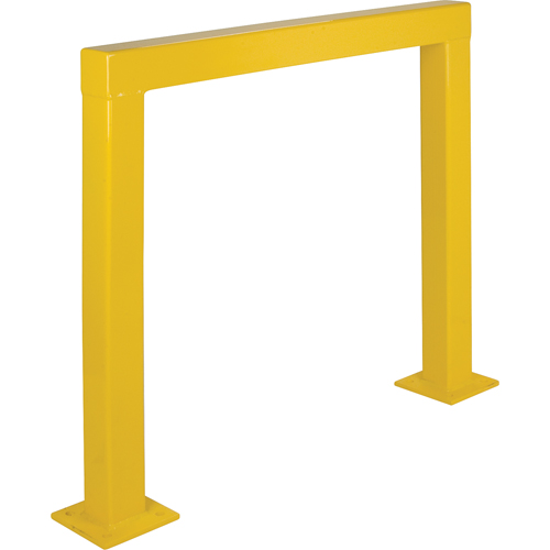 Safety Guards, 4' W x 3.5' H, Yellow Cantin et fils