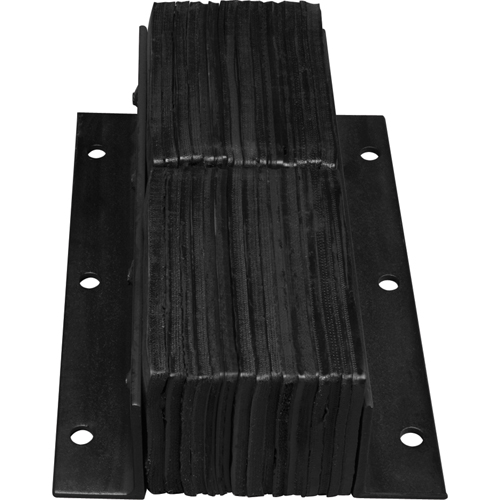 Butoirs de quai lamell&eacute;s, Vertical, Caoutchouc, 11" la x 4" p x 24" h Cantin et fils