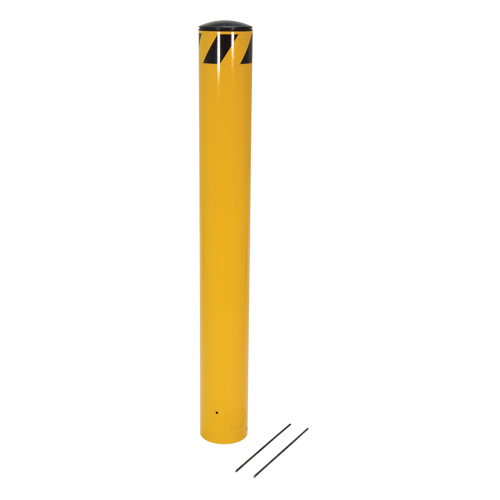 Bornes &agrave; couler, Acier, 36-1/2" h x 5-9/16" la, Jaune Cantin et fils