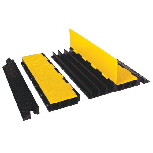 Yellow Jacket&reg; Cable Protector System, 3 Channels, 36" L x 18.5" W x 3" H Cantin et fils