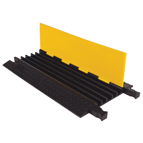 Yellow Jacket&reg; Heavy Duty Cable Protector, 5 Channels, 36" L x 19.75" W x 1.875" H Cantin et fils