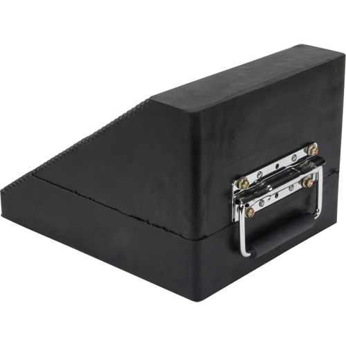 Cale de roue, 10-5/8" x 8-5/8 x 7", Noir Cantin et fils