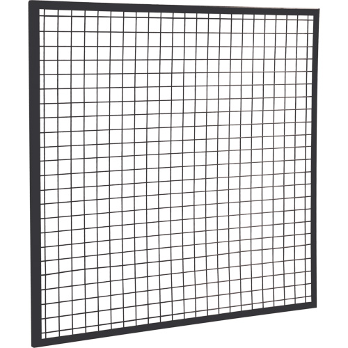 Wire Mesh Partition Panel, 4' H x 4' W Cantin et fils