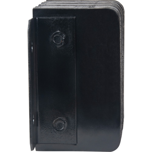 Laminated Dock Bumpers, Horizontal, Rubber, 12" W x 6" D x 10" H Cantin et fils
