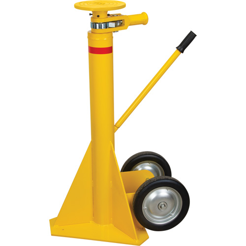 100,000 lbs. Static Capacity Ratchet Trailer Jack, 20 tons Lift Capacity Cantin et fils