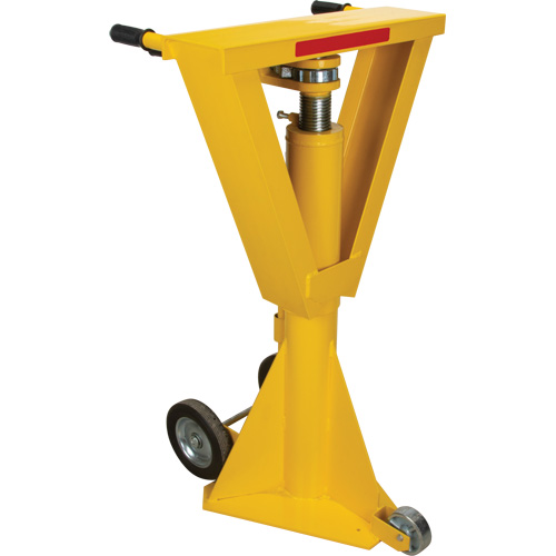 100,000 lbs. Static Capacity Ratchet Beam Trailer Jack, 20 tons Lift Capacity Cantin et fils