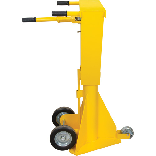 100,000 lbs. Static Capacity Ratchet Beam Trailer Jack, 20 tons Lift Capacity Cantin et fils