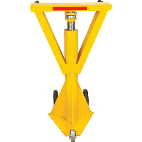 100,000 lbs. Static Capacity Ratchet Beam Trailer Jack, 20 tons Lift Capacity Cantin et fils