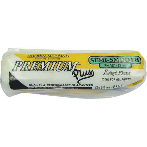 Manchon de rouleau &agrave; peinture non pelucheux professionnel, Nap 13 mm (1/2"), 240 mm (9-1/2") l Cantin et fils