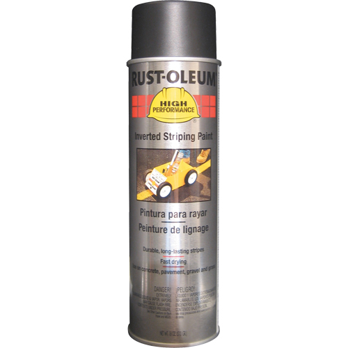 Peinture pour traçage de ligne invers&eacute;e System 2300, Noir, 18 oz, Canette a&eacute;rosol Cantin et fils