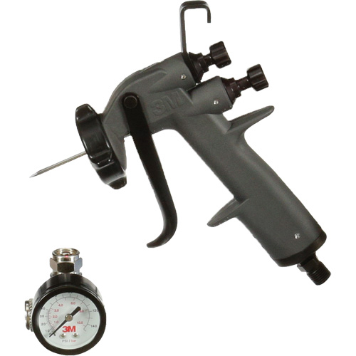 Performance Industrial Spray Gun, 1/4" NPT Air Inlet, 13 CFM, Tankless Capacity, 145 PSI Cantin et fils