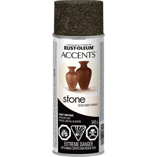 Accents&reg; Stone Creations Spray Paint, Aerosol Can, Granite Stone Cantin et fils