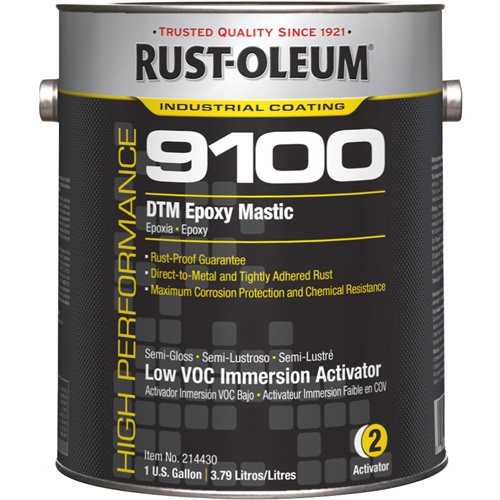 Activateur (250 COV) pour l'immersion du mastic &eacute;poxydique DTM du syst&egrave;me 9100, Gallon Cantin et fils