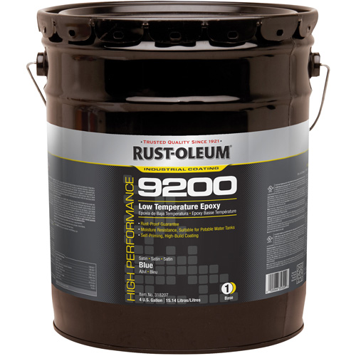 9200 System Low Temperature Epoxy Base, Blue, 4 gal., Pail Cantin et fils