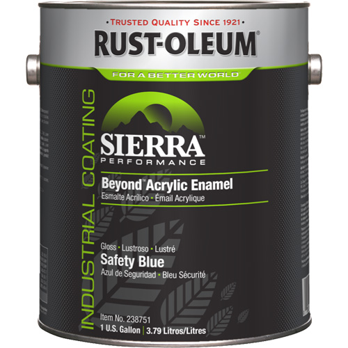 &eacute;mail acrylique DTM Sierra Performance MetalMax, Gallon, Bleu Cantin et fils