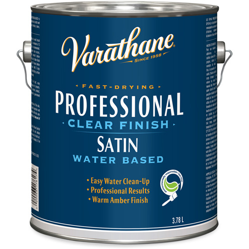 Varathane&reg; Professional Finish, 3.78 L, Clear, Satin Cantin et fils