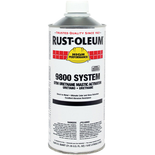 9800 System DTM Urethane Mastic Activator, 946 ml Cantin et fils