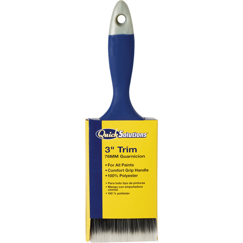 Pinceau &agrave; garniture Quick Solutions, Polyester, Manche Plastique, Largeur de 3" Cantin et fils