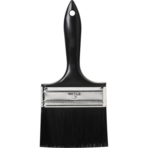 Economy Paint Brush, Polyolefin, Plastic Handle, 4" Width Cantin et fils
