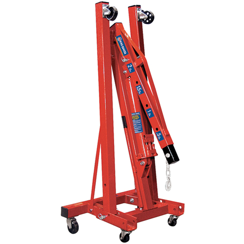 Grues d'atelier escamotables de 2 tonnes, Capacit&eacute; 4000 lb (2 tonnes) Cantin et fils