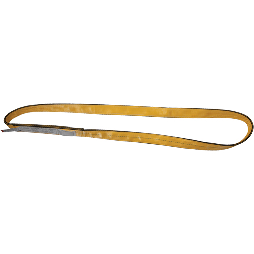&eacute;lingues de levage en nylon, Pli Double, Sans fin, Type 5, 1" la x 3' lo, Limite de charge verticale 6200 lb Cantin et fils