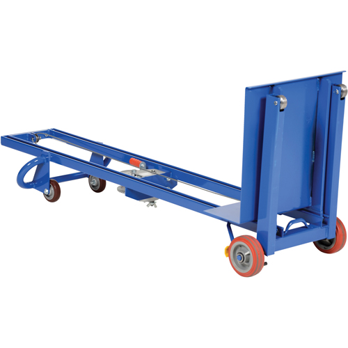 Empileur &agrave; plateforme, M&eacute;canisme Treuil manuel, Capacit&eacute; de 400 lb, Levage max de 58" Cantin et fils