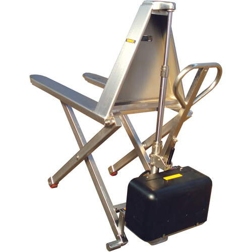 Stainless Steel Electric High Lift - SSTHL27E, Stainless Steel, 2200 lbs. Capacity Cantin et fils