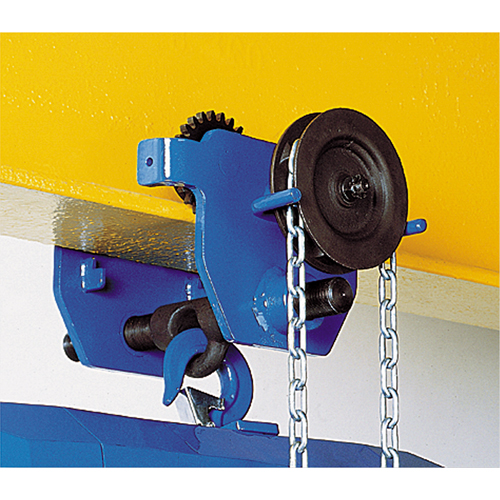 Chariot &agrave; avanc&eacute;e par chaîne Corso, 2000 lb (1 tonne) Capacit&eacute;, 2-1/3" - 8-2/3" Cantin et fils