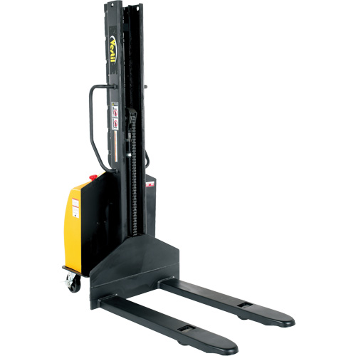 Gerbeur motoris&eacute; avec m&acirc;t &eacute;troit, Fonctionnement &eacute;lectrique, Capacit&eacute; 1500 lb, Lev&eacute;e max 118" Cantin et fils
