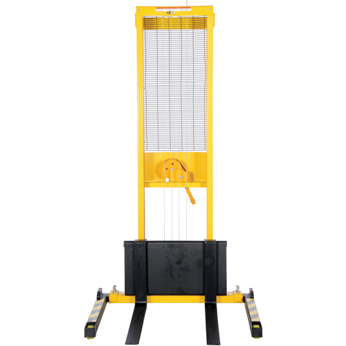 Gerbeur manuel, Fonctionnement Treuil manuel, Capacit&eacute; 770 lb, Lev&eacute;e max 60" Cantin et fils