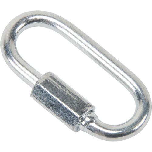 Zinc Plated Quick Link, 220 lbs (0.11 tons), 1/8" Cantin et fils