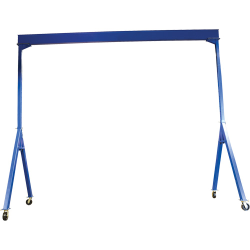 Grue-portique ajustable en acier, 20' lo, Capacit&eacute; 8000 lb (4 tonnes) Cantin et fils