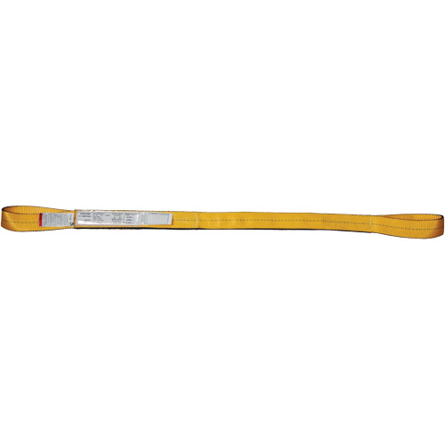 &eacute;lingue de levage, Pli Double, Oeillet double, Type 3, 2" la x 20' lo, Capacit&eacute; verticale 6200 lb Cantin et fils